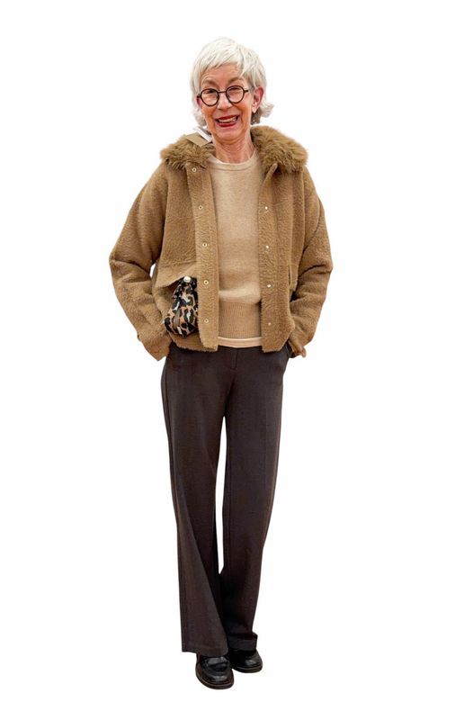 NIA Kuscheljacke mit abnehmbaren Kragen toast RINO&PELLE NIA Kuscheljacke mit abnehmbaren Kragen toast RINO&PELLE
