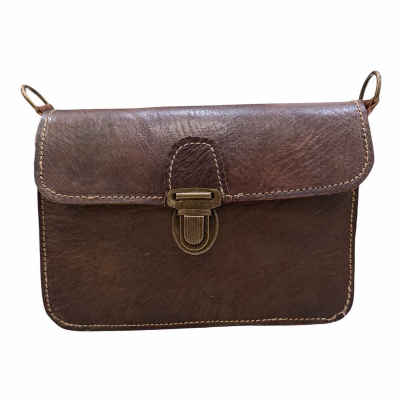 FEZ Viereck Lederbag espresso SPANIEN FEZ Viereck Lederbag espresso SPANIEN