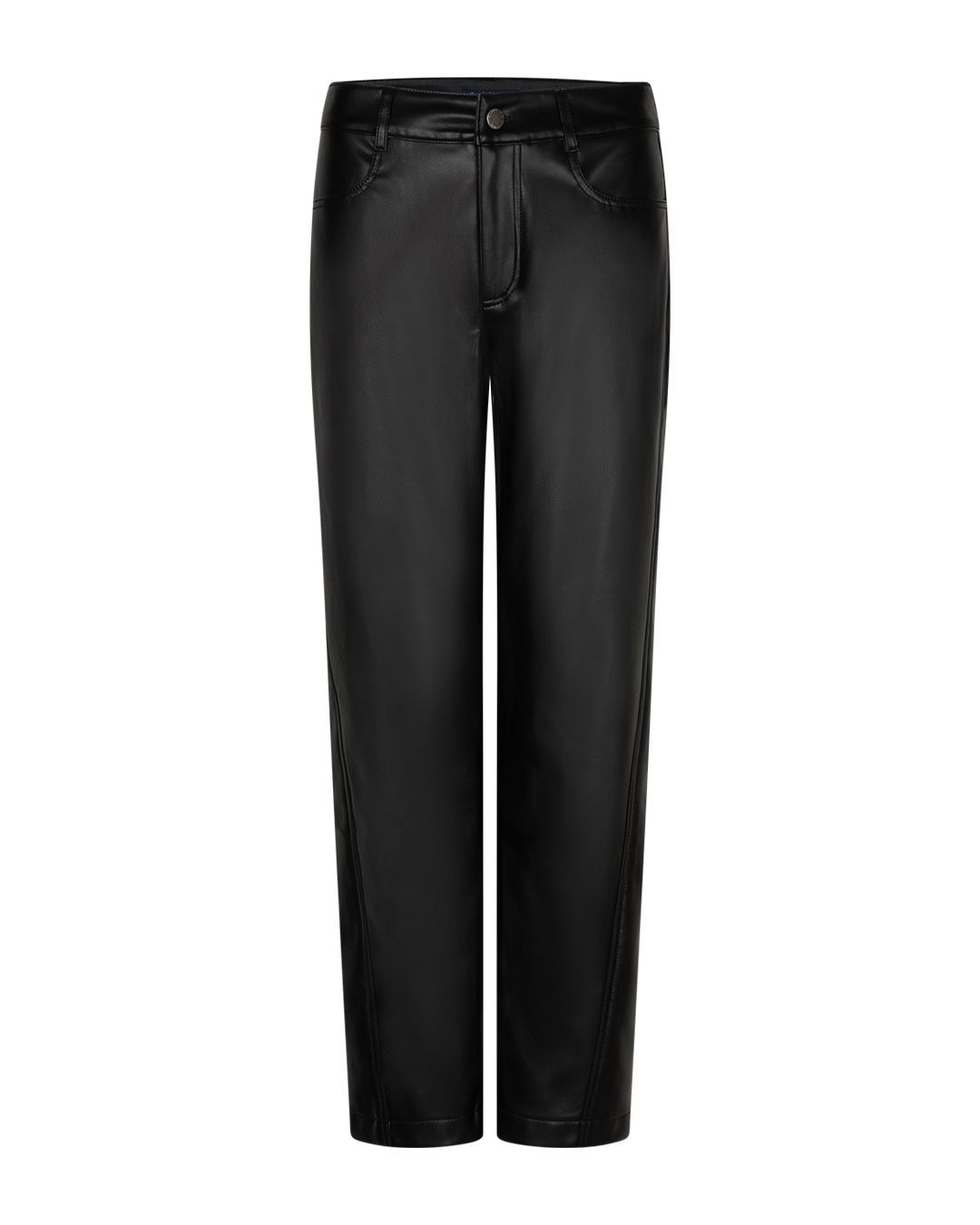 SRB5079 CAITLINA Faux leather black RED BUTTON - fällt normal aus SRB5079 CAITLINA Faux leather black RED BUTTON - fällt normal aus