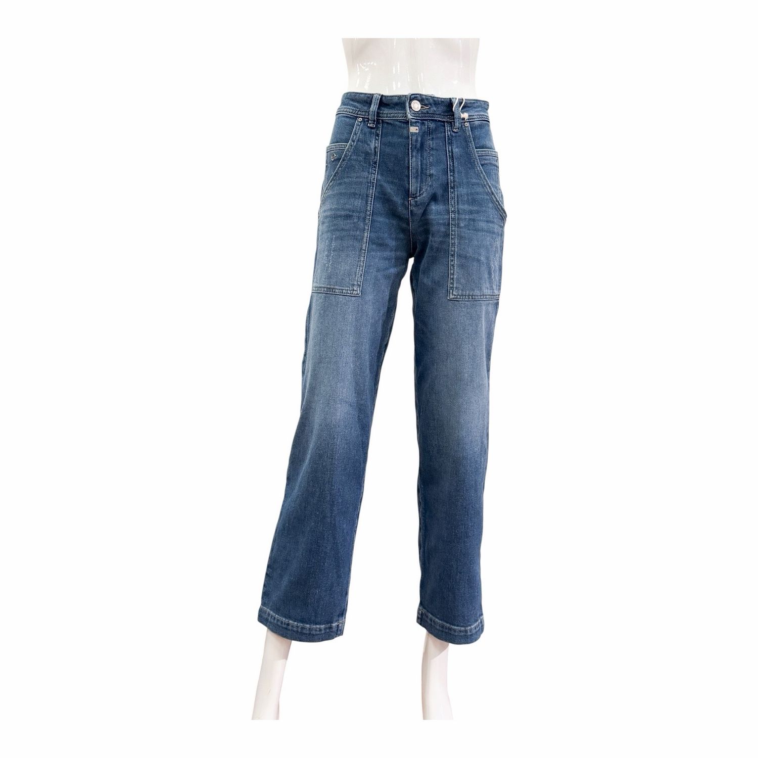 CALVI T170178  7/8 Jeans ocean blue used TIMEZONE