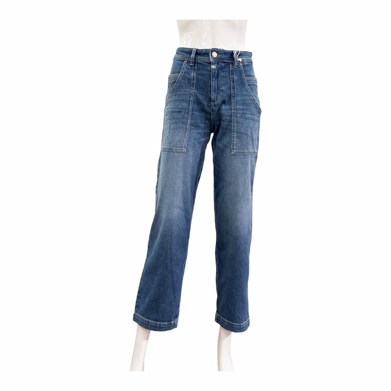 CALVI T170178  7/8 Jeans ocean blue used TIMEZONE