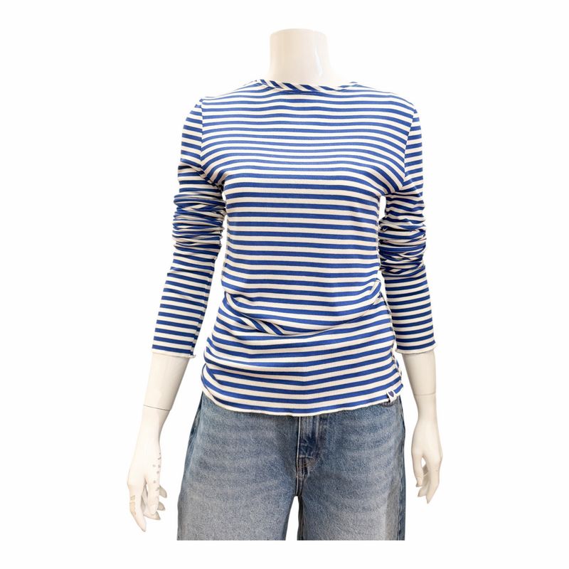 51931 Ribunterzieh Ringelshirt offwhite bright blue THE SHIRT PROJECT 51931 Ribunterzieh Ringelshirt offwhite bright blue THE SHIRT PROJECT