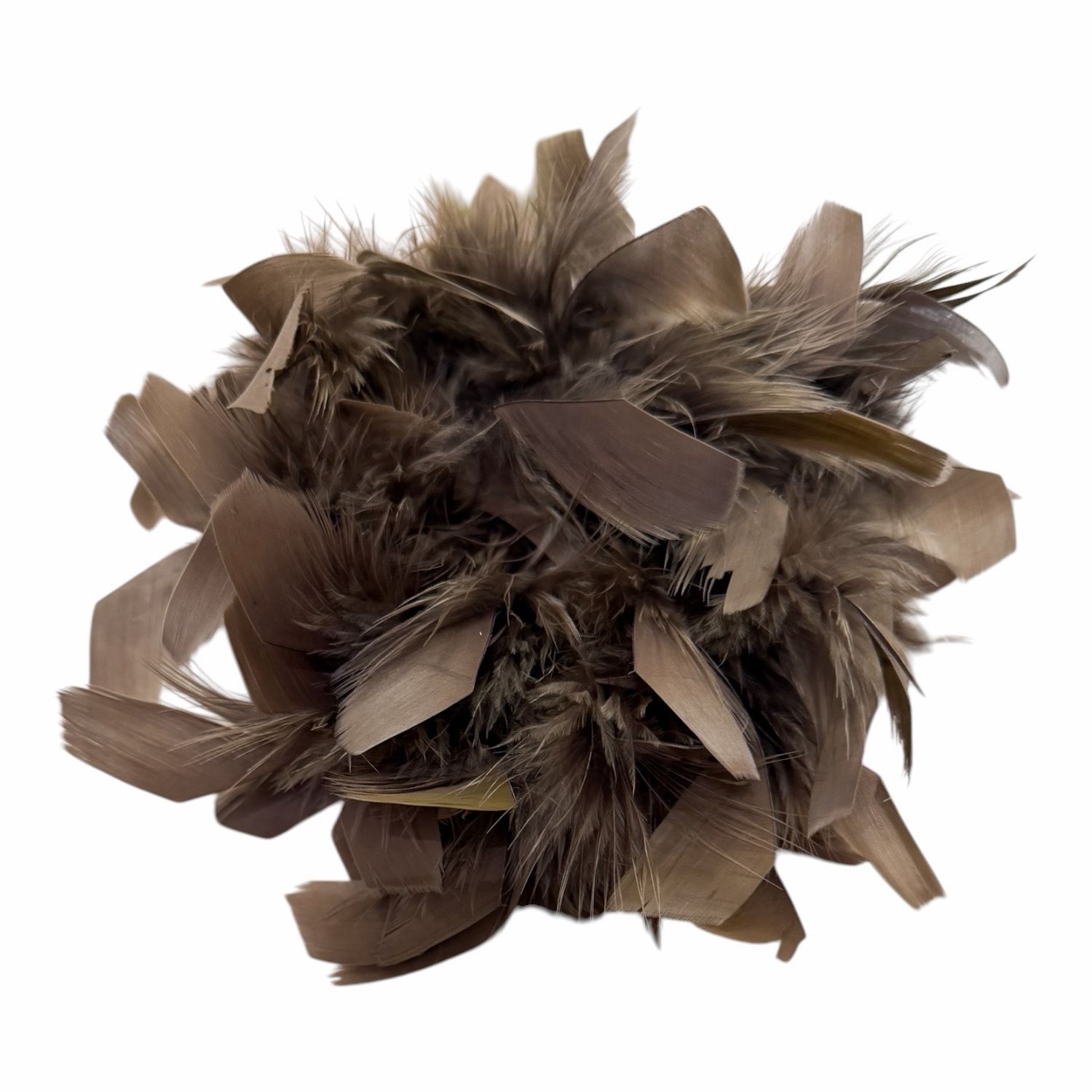 Federblume taupe Federblume taupe