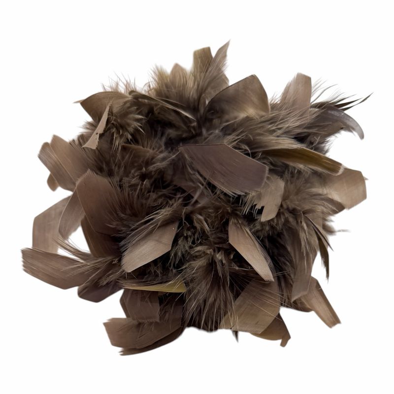 Federblume taupe Federblume taupe
