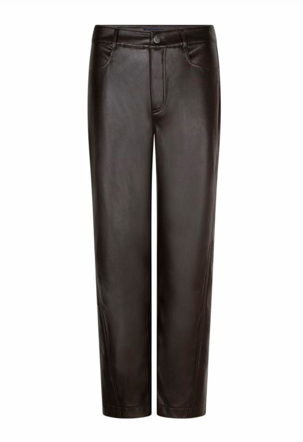 SRB5079 CAITLINA Faux leather espresso RED BUTTON - fällt normal aus SRB5079 CAITLINA Faux leather espresso RED BUTTON - fällt normal aus