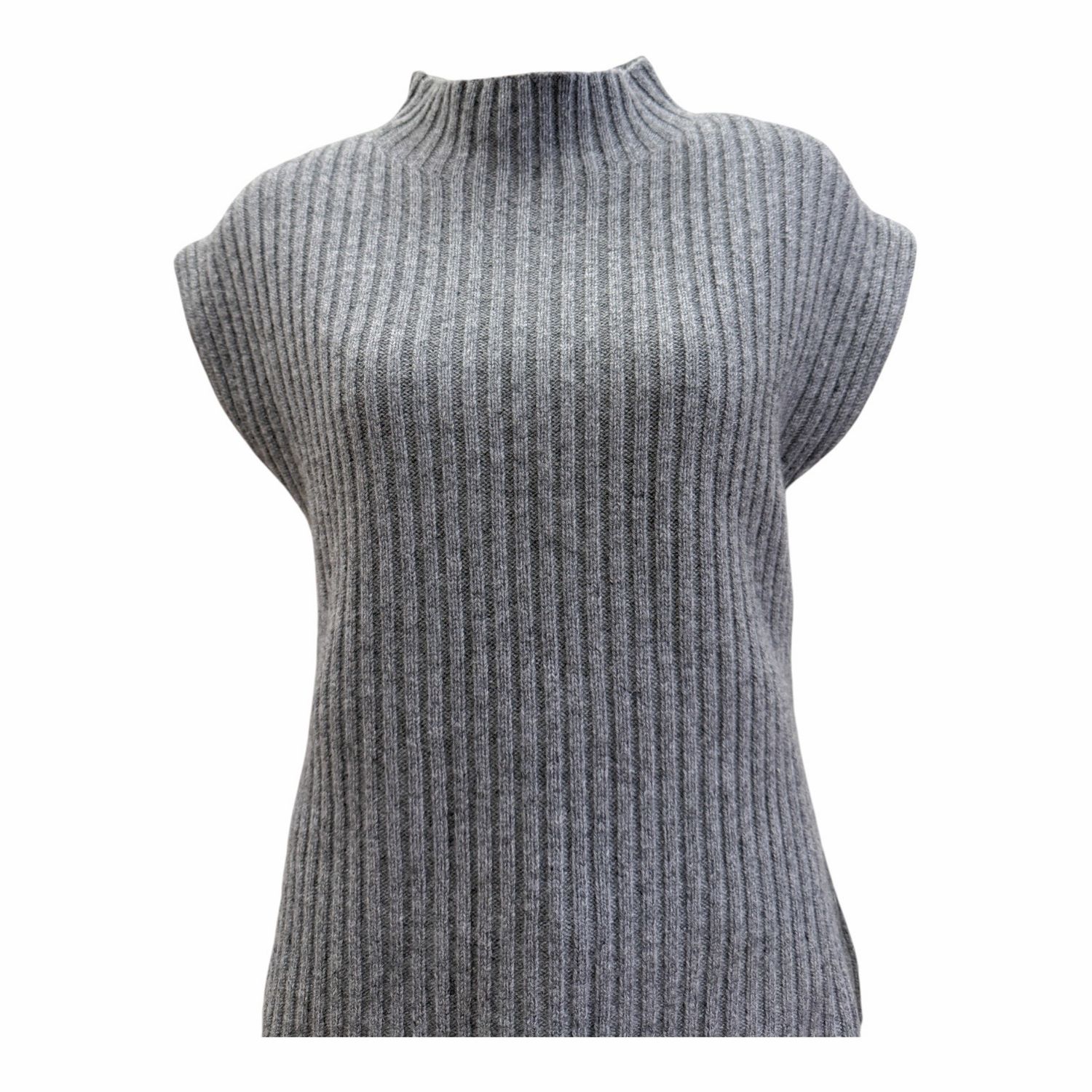 1655 RIB Pullunder grey EMILY VAN DEN BERG