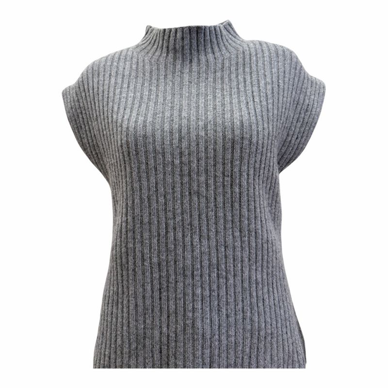 1655 RIB Pullunder grey EMILY VAN DEN BERG