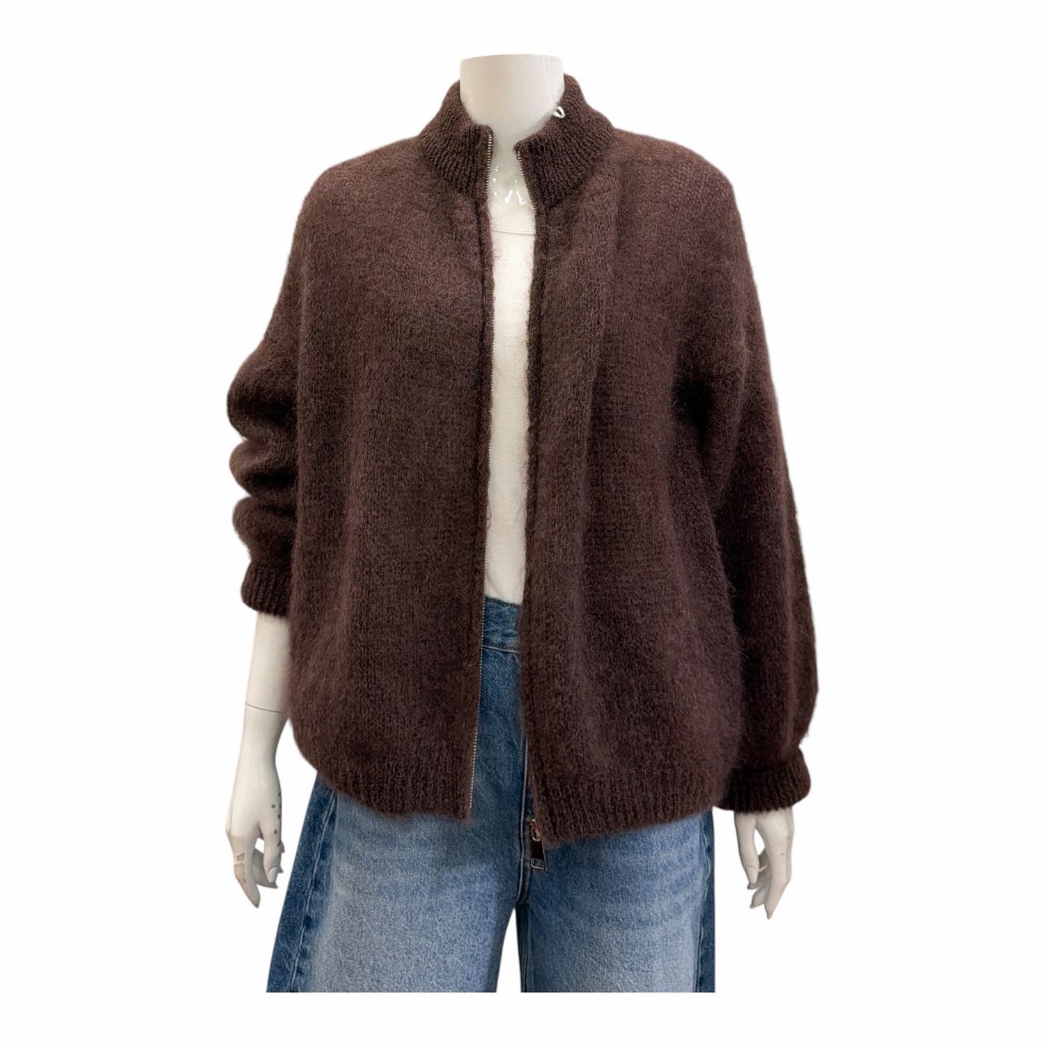 PAP21 KID MOHAIR Cardigan espresso BODY TOUCH PAP21 KID MOHAIR Cardigan espresso BODY TOUCH