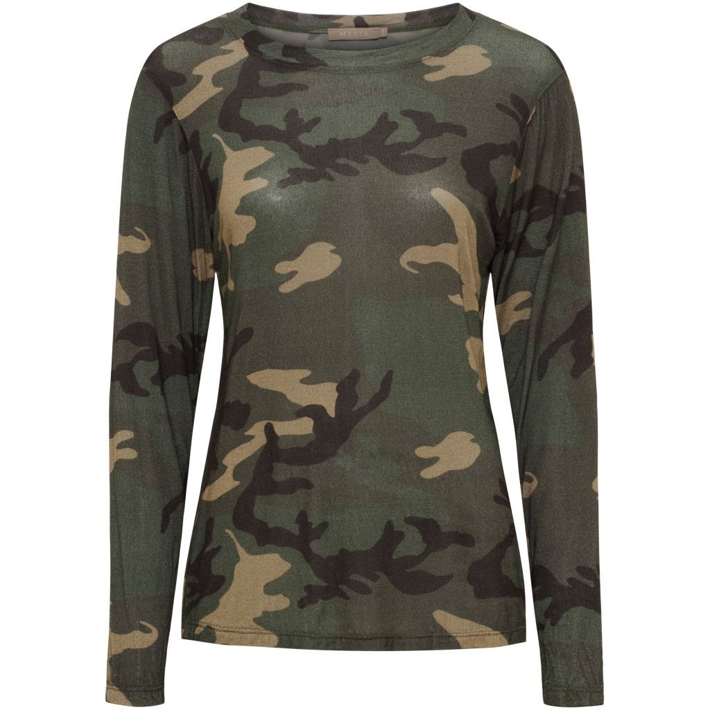 7914 ELISSA dünnes Unterziehshirt camouflage green MARTHA DU CHATEAU 7914 ELISSA dünnes Unterziehshirt camouflage green MARTHA DU CHATEAU