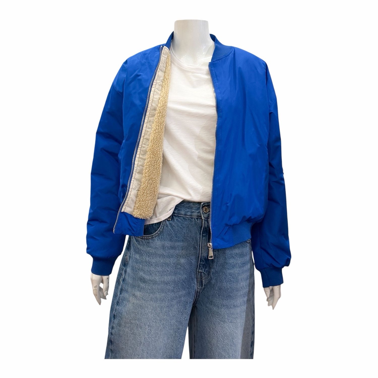 4333 Blouson mit Teddyfutter kornblau BODY TOUCH 4333 Blouson mit Teddyfutter kornblau BODY TOUCH