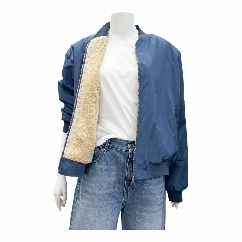 4333 Blouson mit Teddyfutter jeans BODY TOUCH 4333 Blouson mit Teddyfutter jeans BODY TOUCH