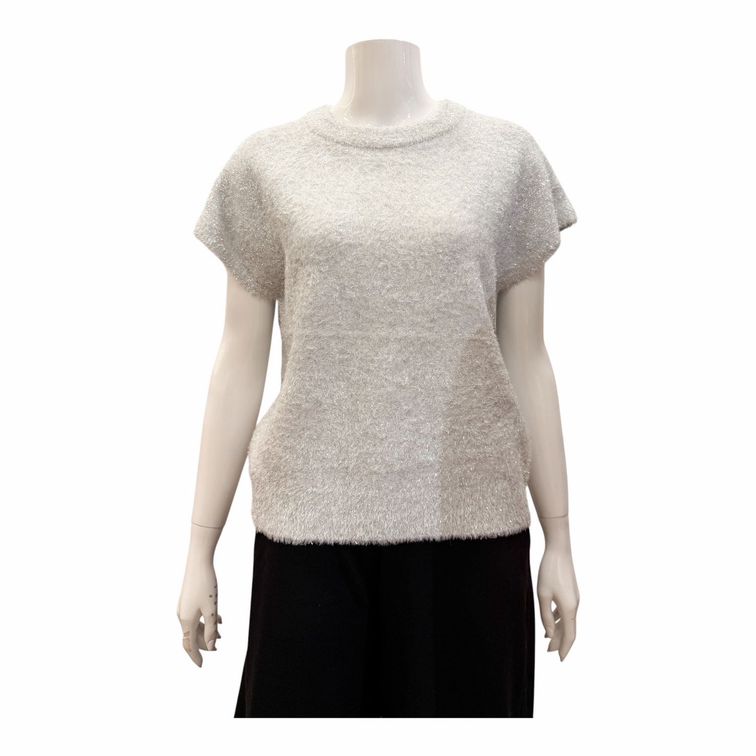 20126932 IHANILES Pulli grey silber ICHI