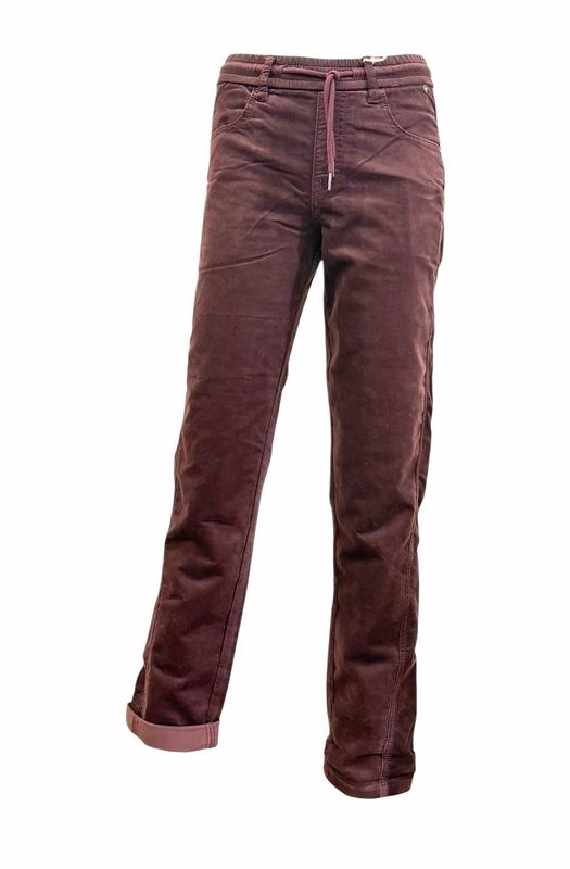 SRB5100 KAY Jog Feincord burgund RED BUTTON