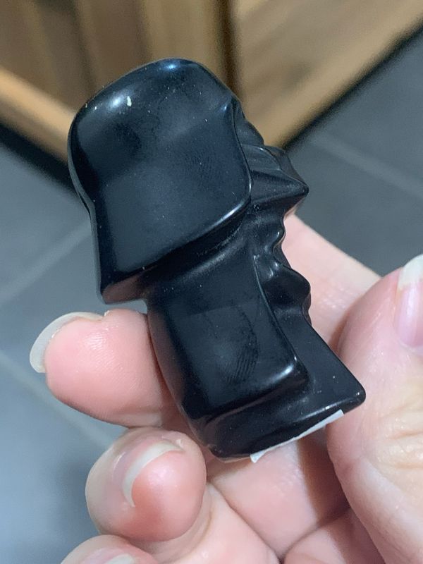 BLACK OBSIDIAN DARTH VADER - 5.2 cm