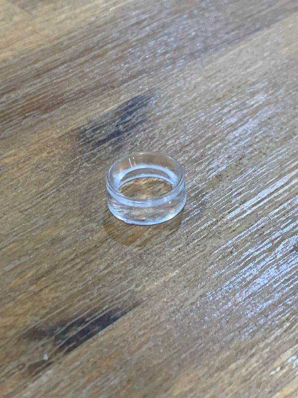 MINI ACRYLIC EGG/SPHERE STAND/HOLDER - 1.5cm