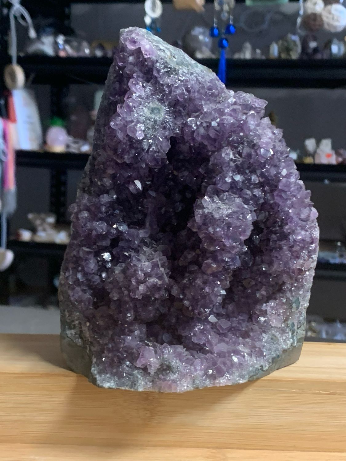 AMETHYST GEODE FREEFORM - WITCHY DIP #6