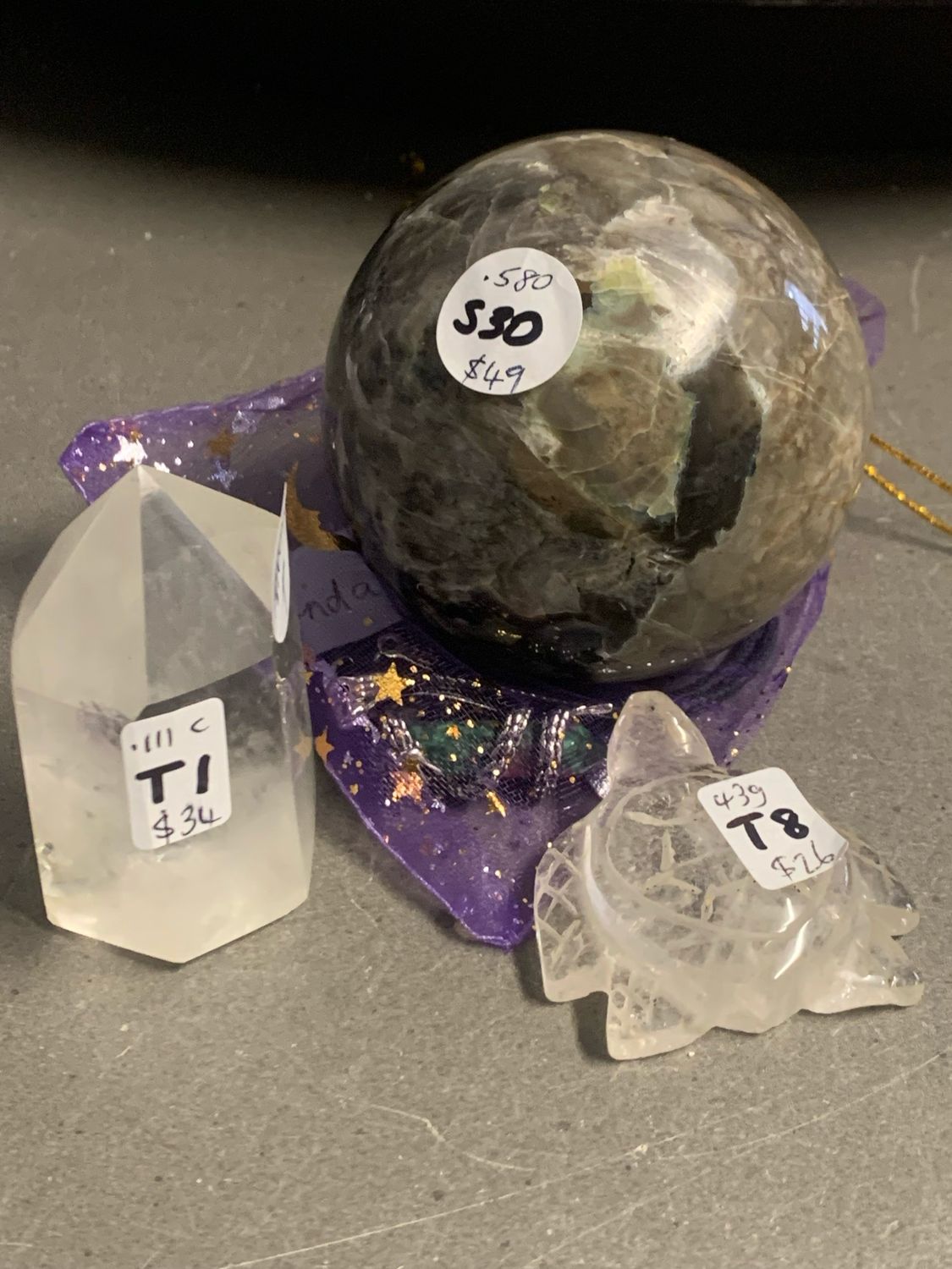 AMANDA T 25/8/25 CRYSTAL INVOICE