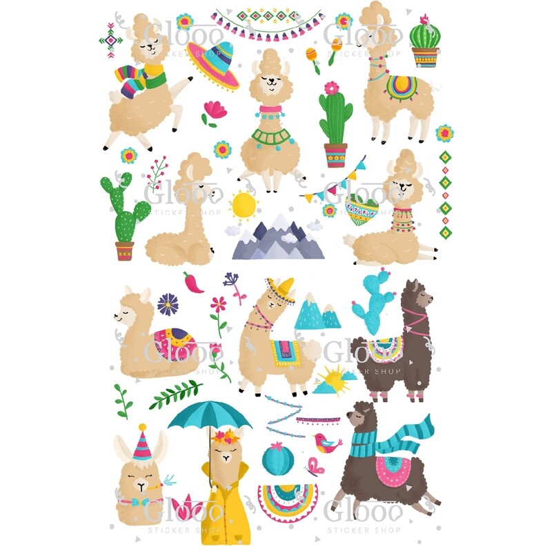 Llama Sticker