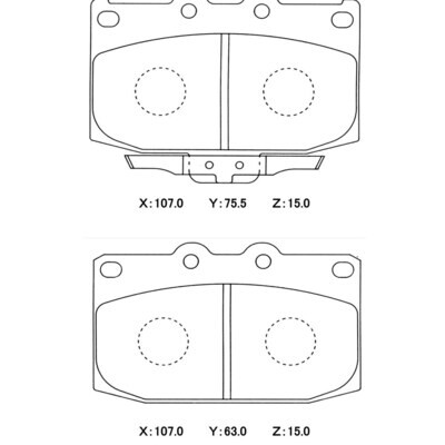 Mazda Winmax W6.5 Brake Pad
