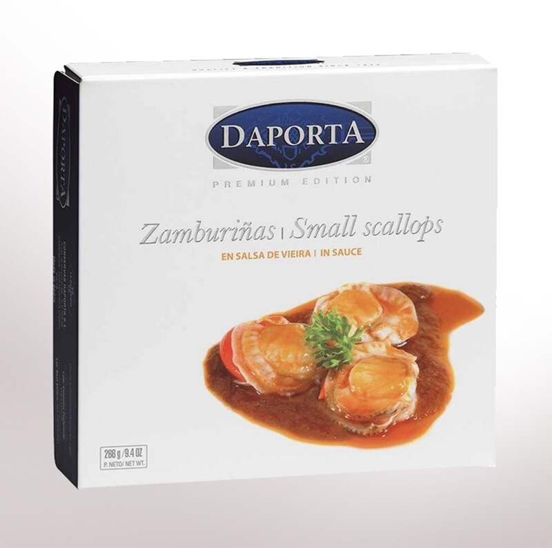 DAPORTA SMALL SCALLOPS IN GALICIAN SAUCE 280g.