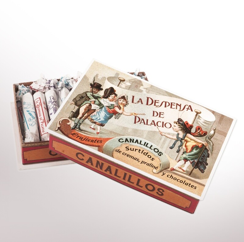 La Despensa de Palacio Chocolate Praline Wafers Canalillos 240 g