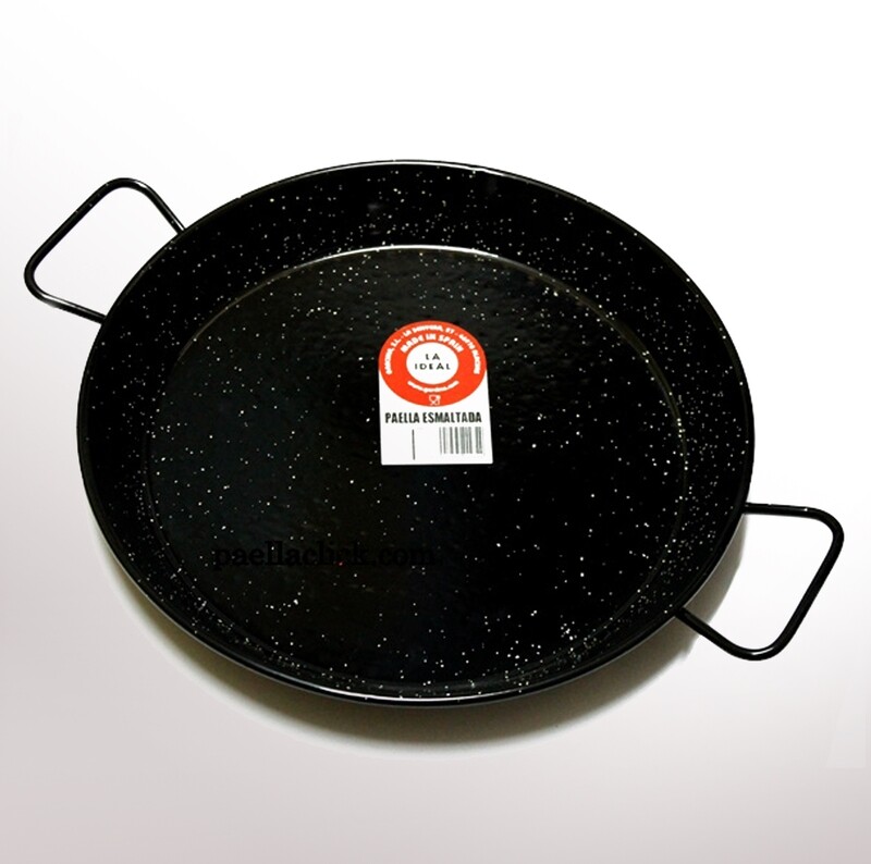 Enameled Paella Pan