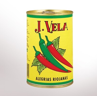 J.VELA, alegrías Riojanas peppers (390 g) J.VELA, alegrías Riojanas peppers (390 g)