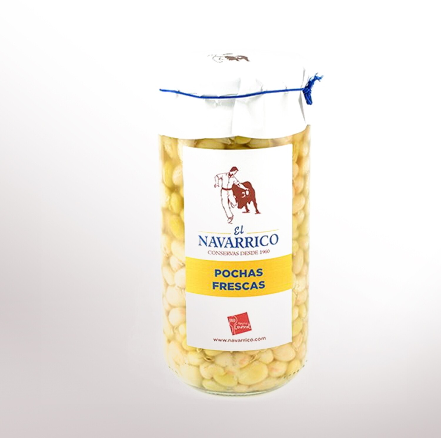 OSTARGI, natural haricot beans in brine [Pochas] (660 ml)
