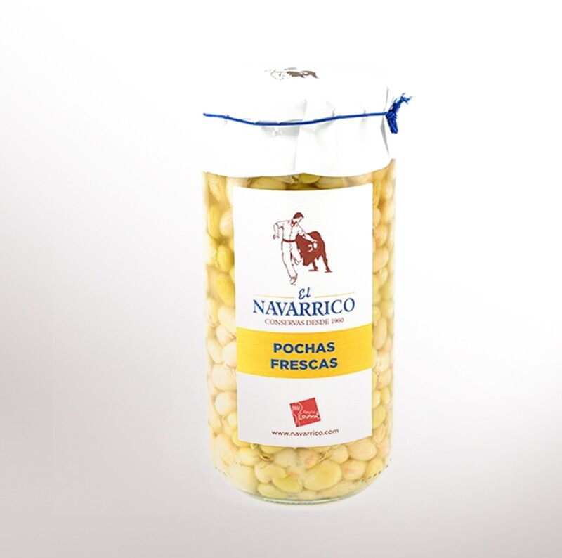OSTARGI, natural haricot beans in brine [Pochas] (660 ml)