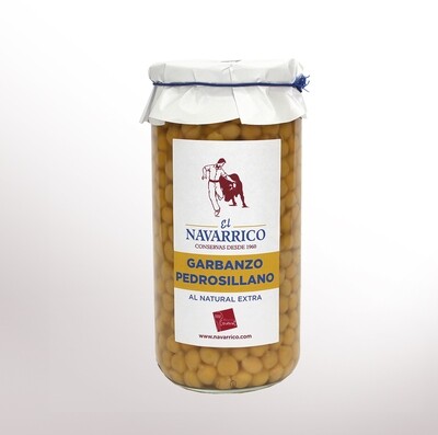 EL NAVARRICO, natural chickpeas in brine [Pedrosillano] (700 ml)