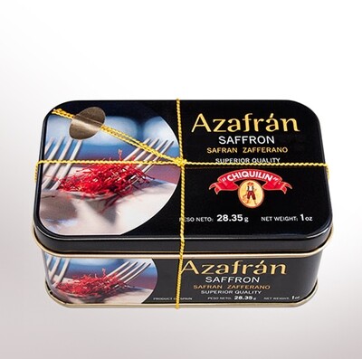 Superior Saffron Filaments Tin 1 oz