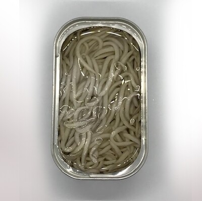 EL MARINO, surimi elver shaped in oil (115 g)