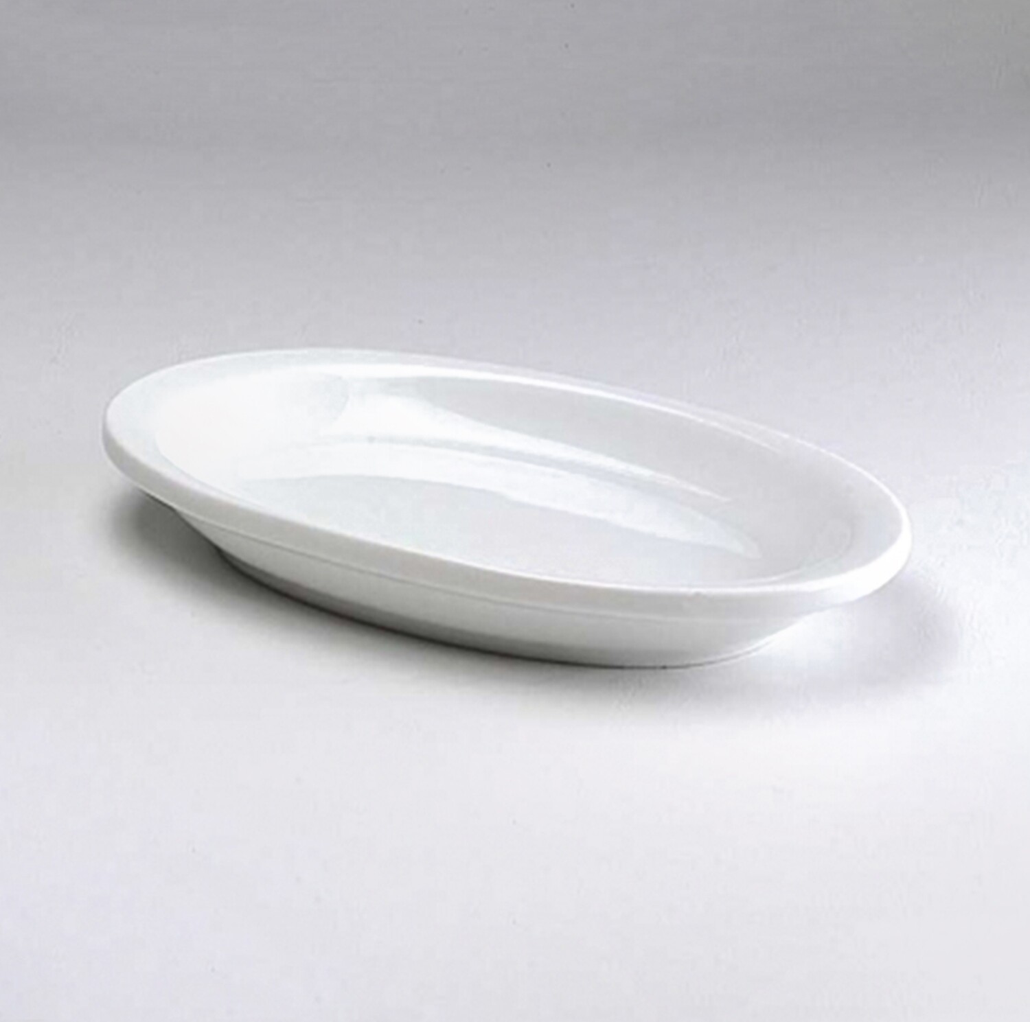 White porcelain oval platter [Rabanera Oval] (from 14 to 18 cm)