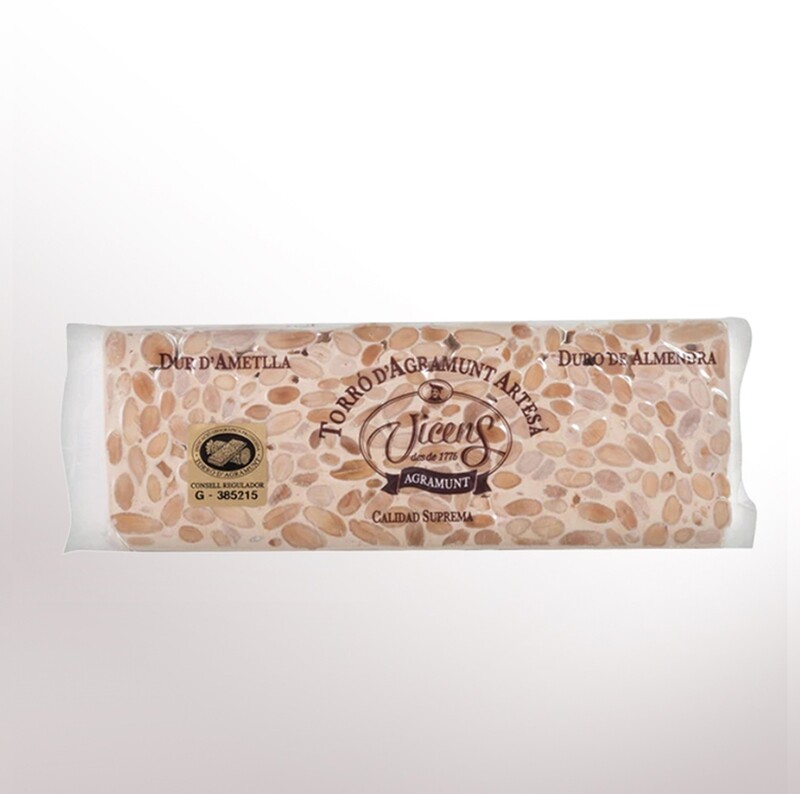 Turrón Hard Almond Nougat 200 g