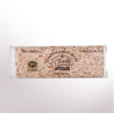 Turrón Hard Almond Nougat 200 g
