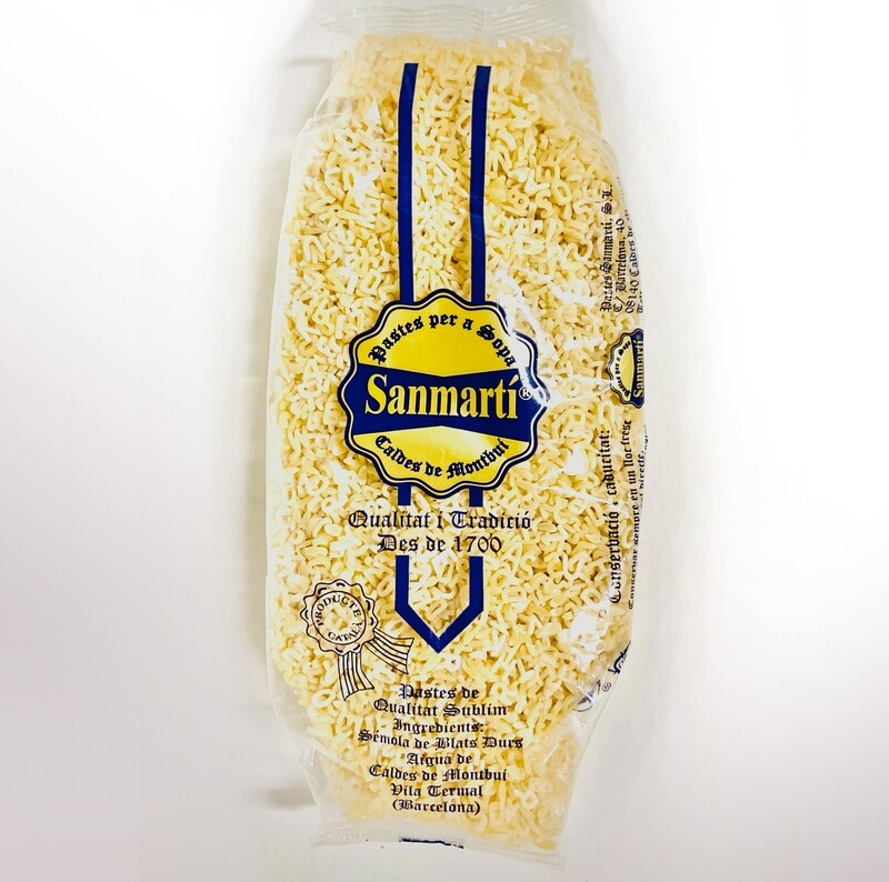 SANMARTI, alphabet soup pasta [Sopa de Letras] (250 g)