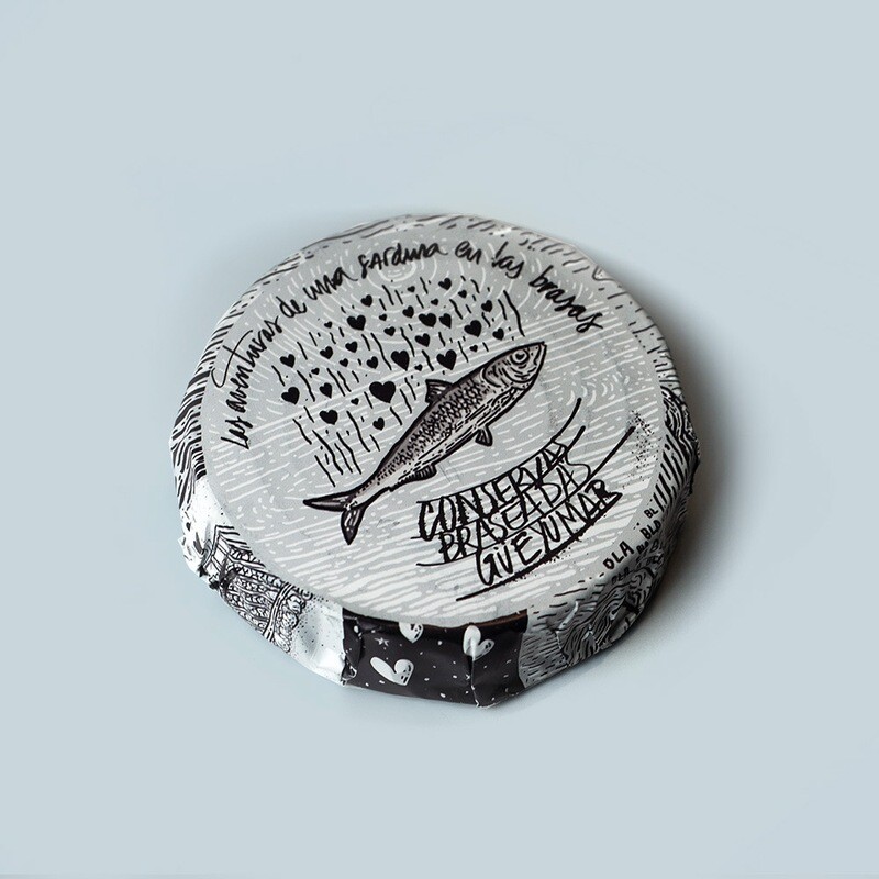 GÜEYU MAR CHARGRILLED SARDINES LOINS 5.3oz.