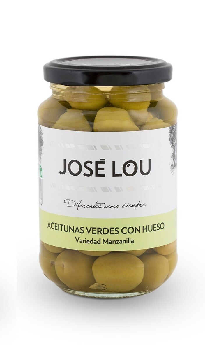 Whole Manzanilla Olives 370 g