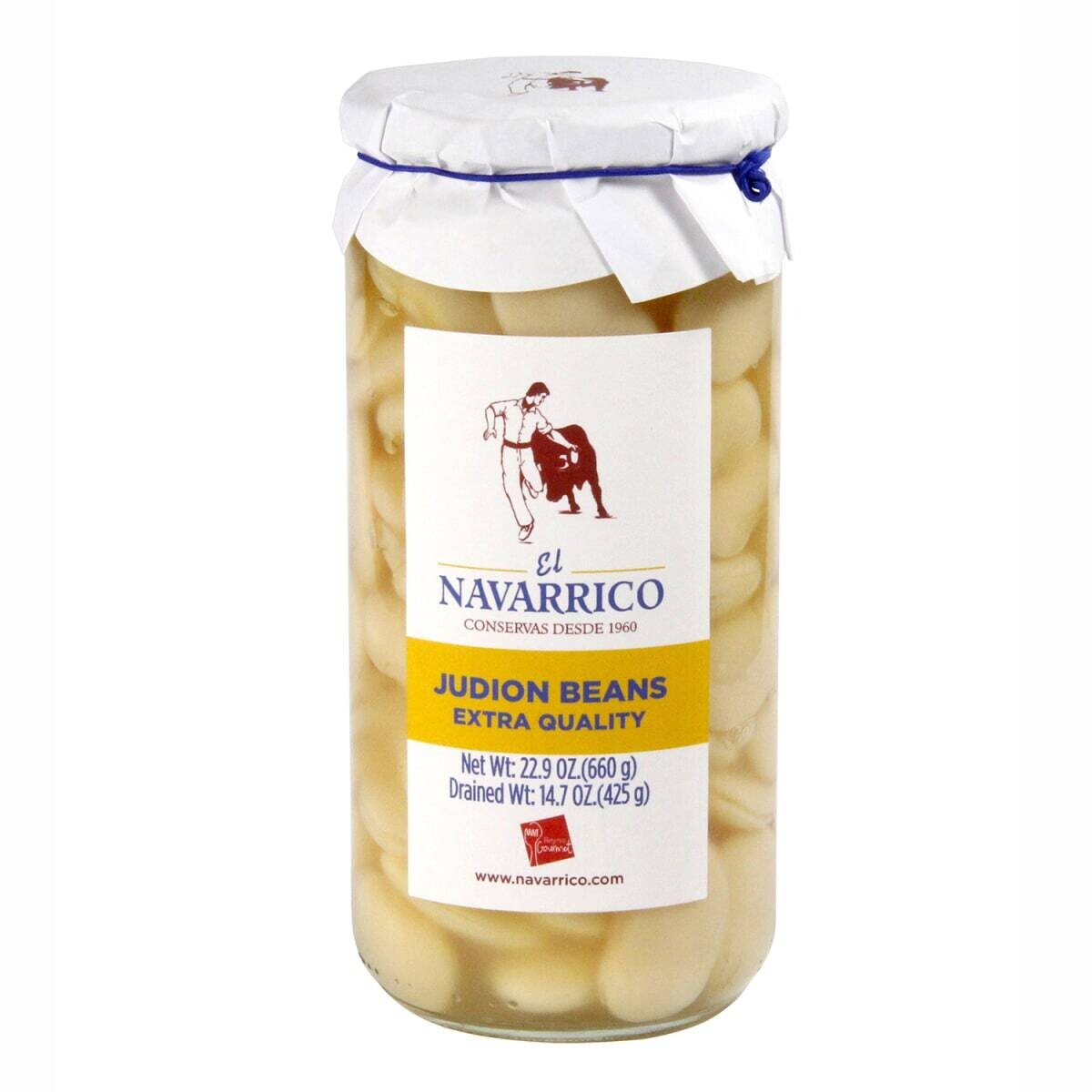 Large Butter Beans "Judion" in Brine 660 ml