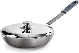Titanium frying pan