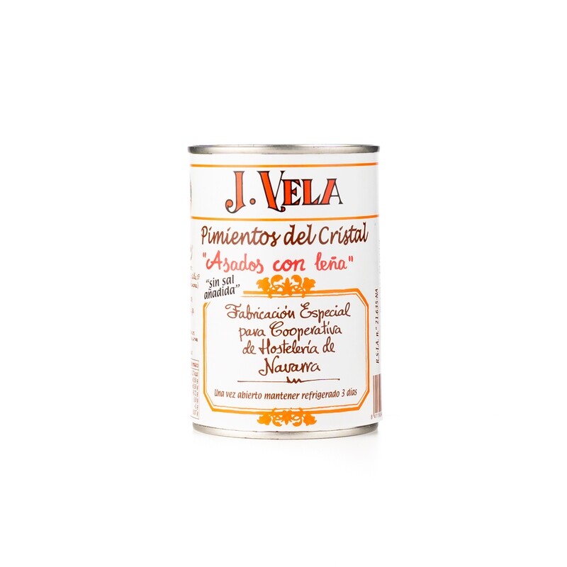 J.Vela Pimientos de Cristal 390g