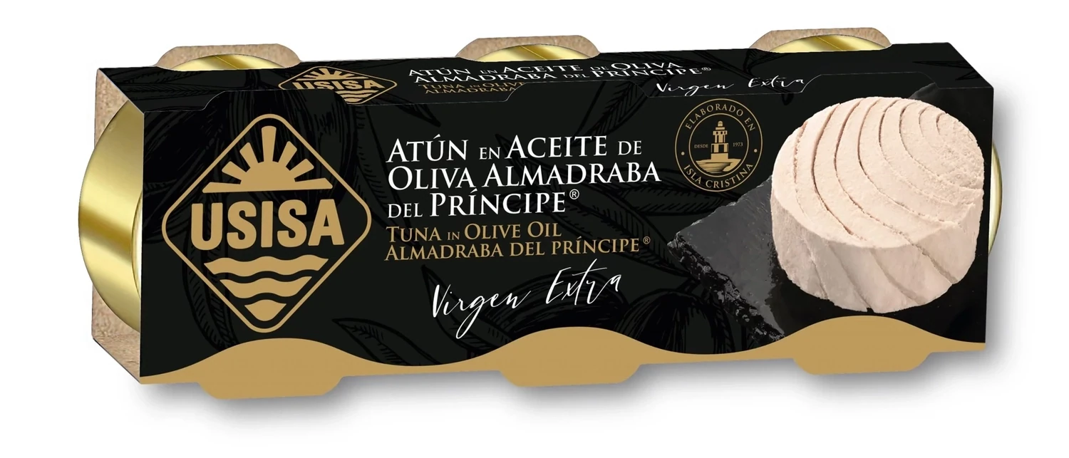 USISA, tuna in olive oil [Atún de Almadraba]  (3 x 80 g)