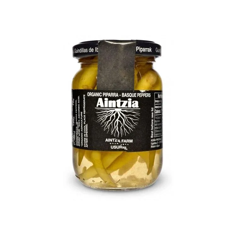 AINTZIA, Basque peppers [Piparra] (195 g)