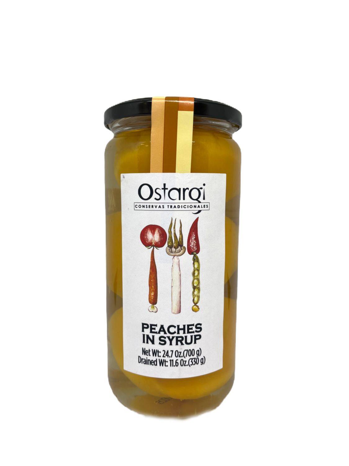 OSTARGI, peaches in syrup (700 g) OSTARGI, peaches in syrup (700 g)