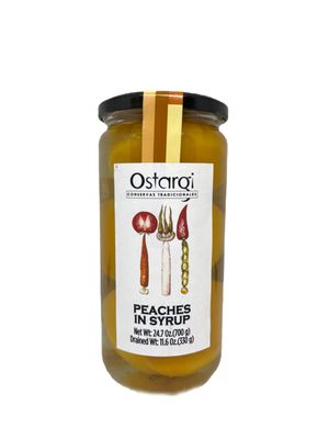 OSTARGI, peaches in syrup (700 g) OSTARGI, peaches in syrup (700 g)