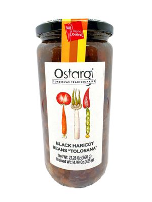 OSTARGI, black haricot beans [Tolosana] (660 g)