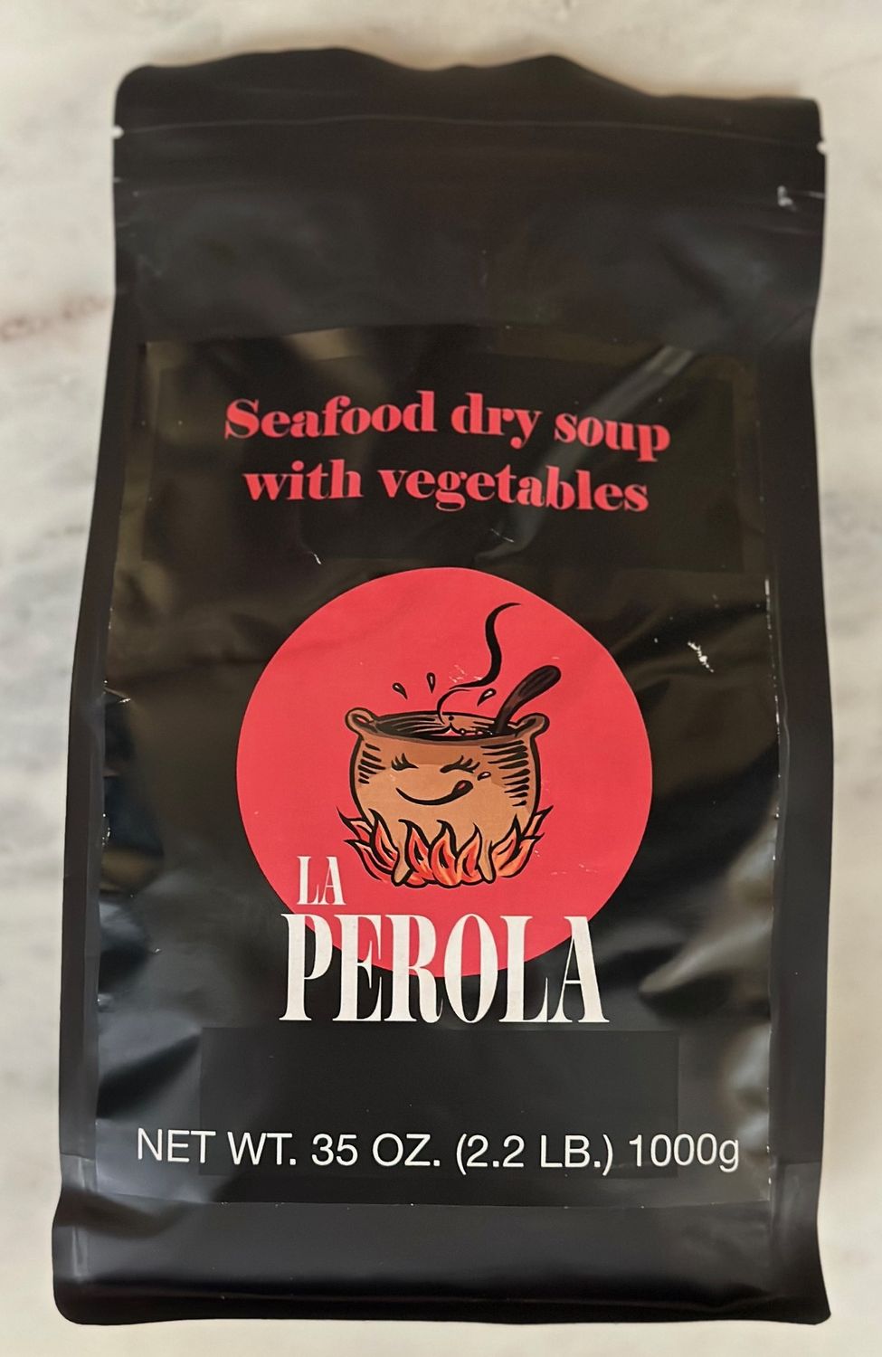 LA PEROLA CARABINEROS DRY SOUP 1000g (2,2 lb.)