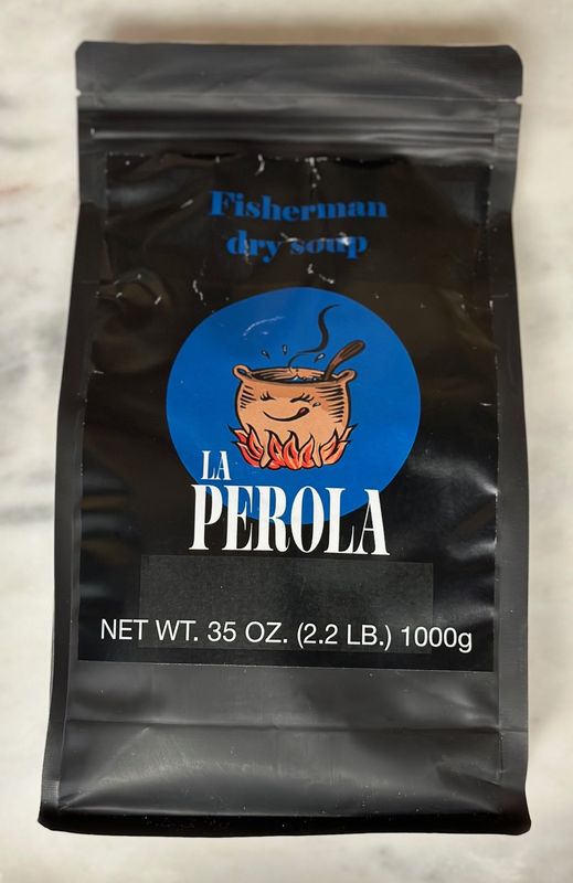 LA PEROLA FISHERMAN DRY SOUP 1000g. (2,2Lb).