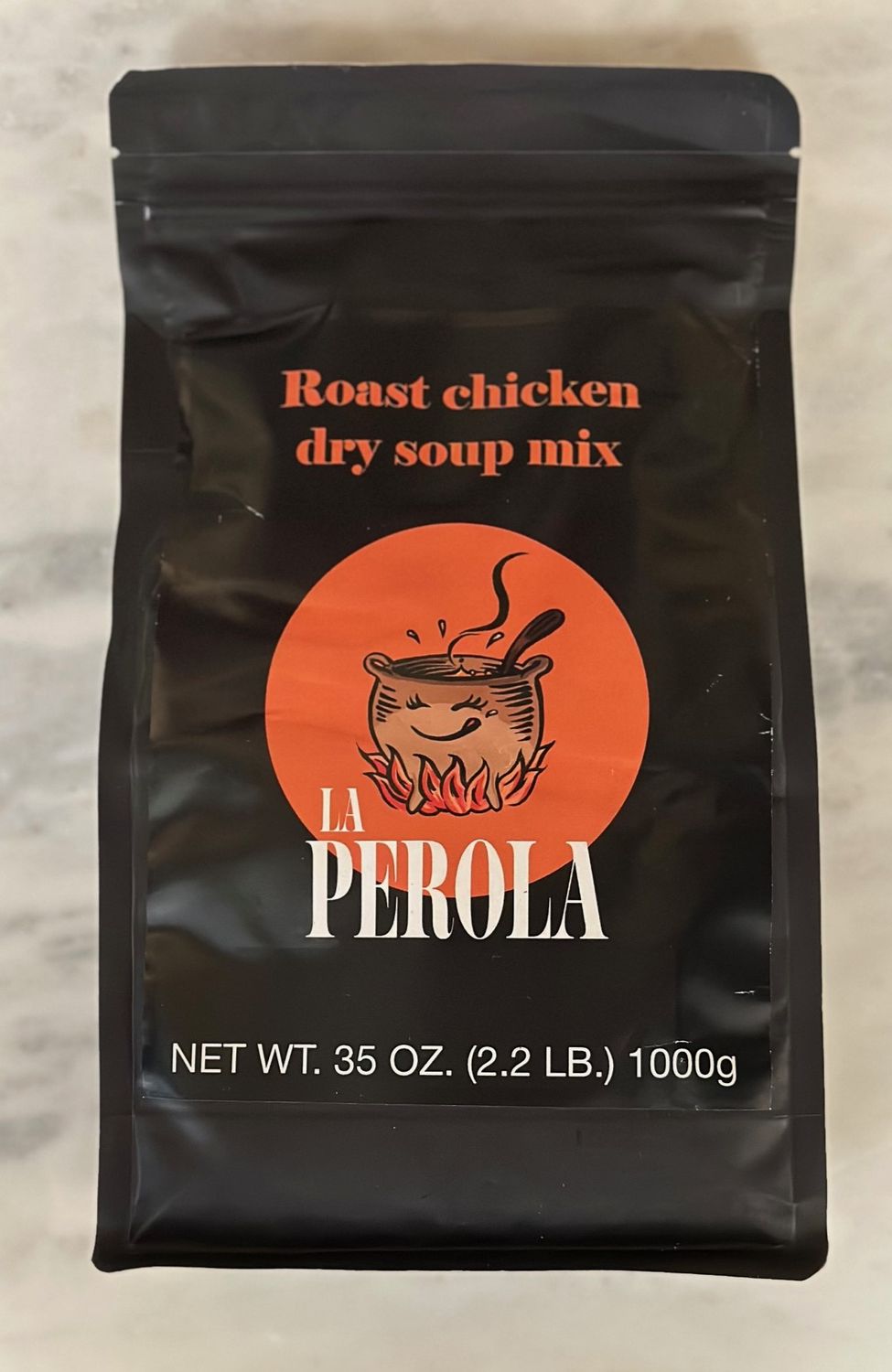 LA PEROLA  ROAST CHICKEN DRY SOUP 1000g ( 2.2 lb)