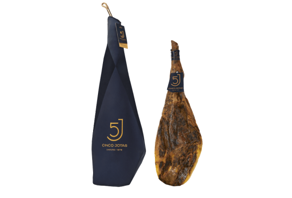CINCO JOTAS Acorn-fed 100% Ibérico Ham (Whole Bone-in Ham) 15-17 lb